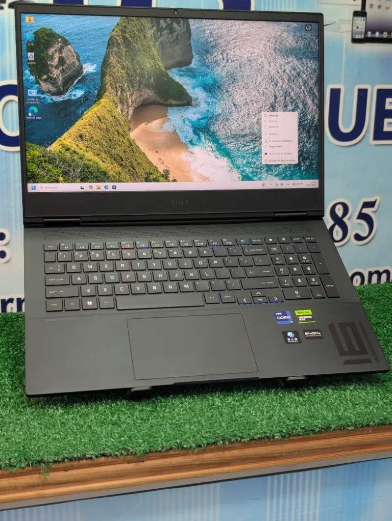 HP Omen 16 — i9-13900HX · 32 Go · RTX 4070 · 16" 2K 240 Hz