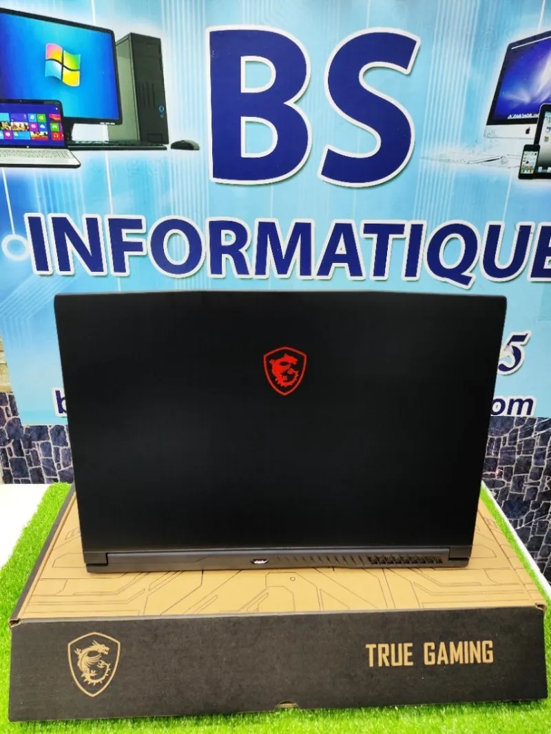MSI Thin GF63 — i5-12450H · 16 Go · RTX 4050 · 15.6" 144 Hz