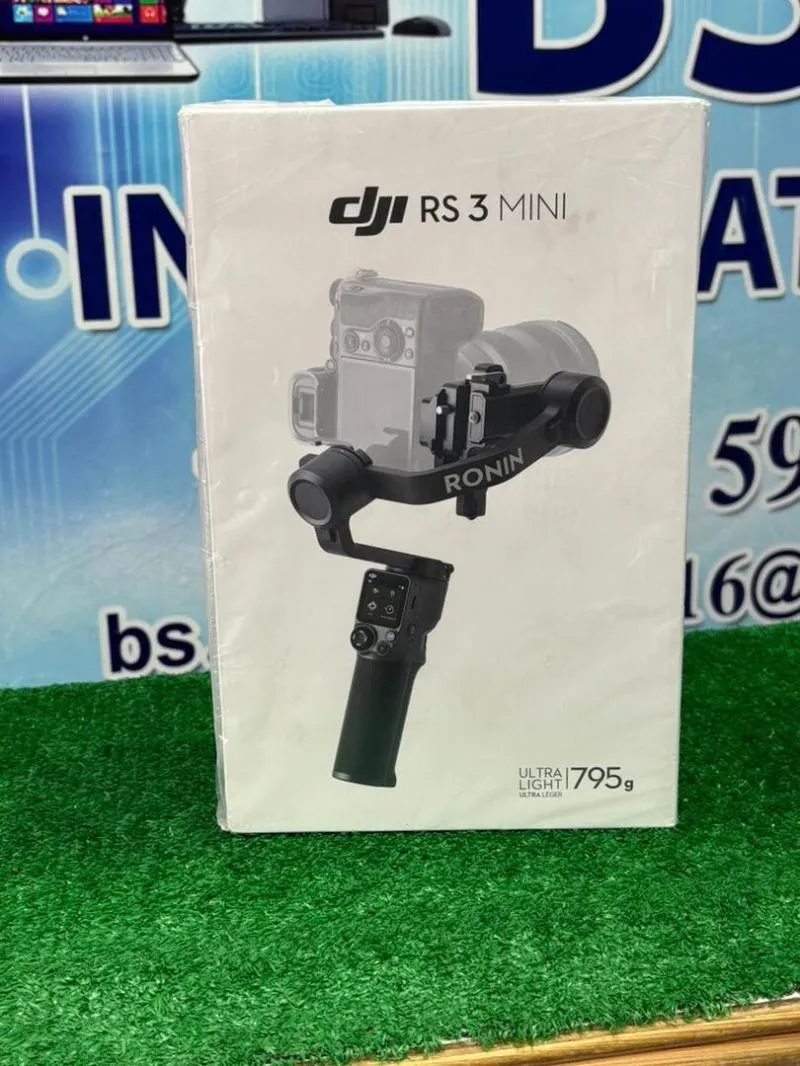 DJI RS 3 Mini — Stabilisateur de caméra 3 axes