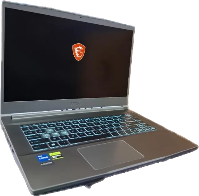 MSI Thin 15 B13VF — i5-13420H · 16 Go · RTX 4060 · 15.6" 144 Hz