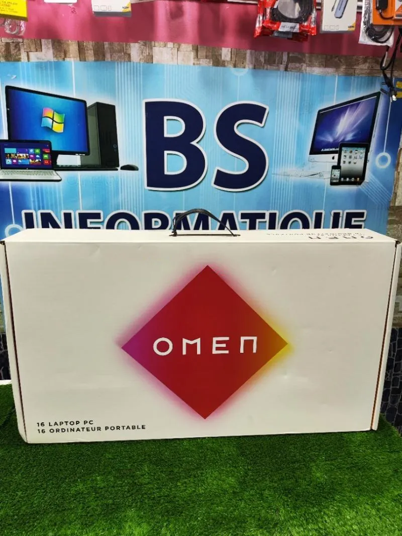 HP OMEN 16 — i7-13700HX · 32 Go · RTX 4070 · 16" 240 Hz