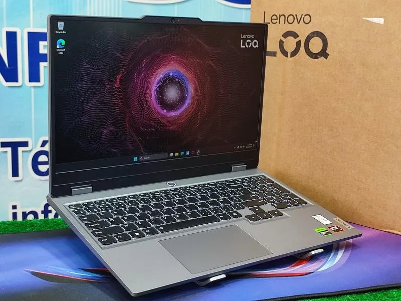 Lenovo LOQ — Ryzen 7 8845HS · 16 Go · RTX 4060 · 15.6" 144 Hz