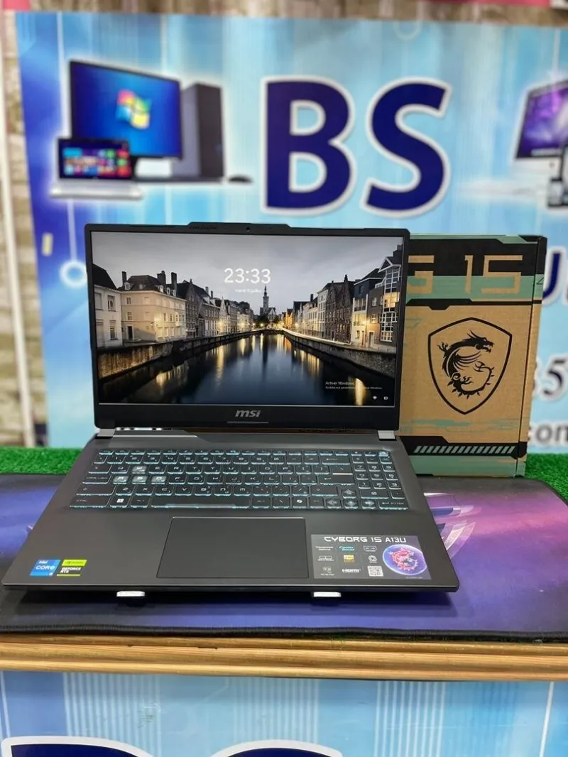 MSI Cyborg 15 — i5-13420H · 16 Go · RTX 3050 · 15.6" 144 Hz