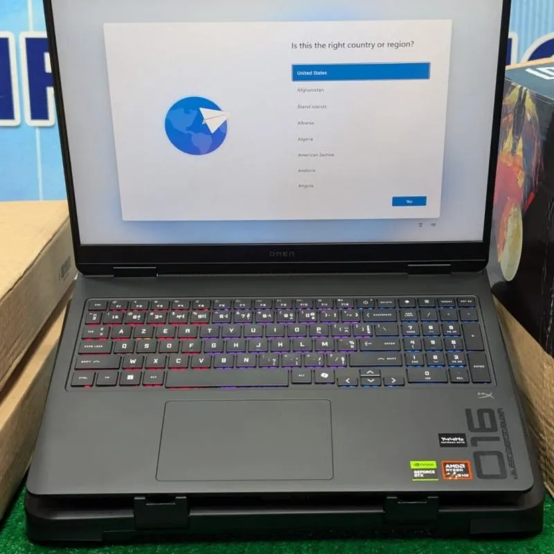 HP OMEN Gaming 16 — Ryzen 9 8940HX · 16 Go · RTX 5060 · 16" 144 Hz
