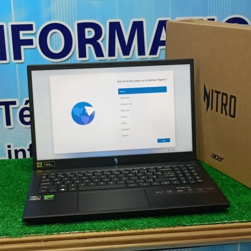 Acer Nitro V15 — Ryzen 7 7735HS · 16 Go · RTX 4060 · 15.6" 144 Hz
