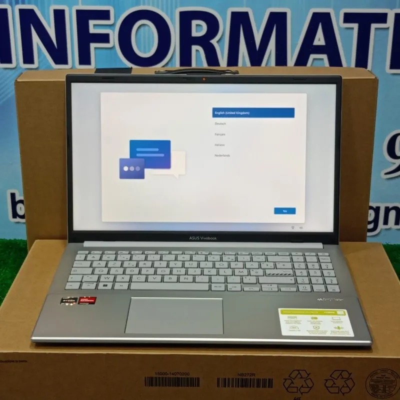 Asus Vivobook E1504F — Ryzen 5 7520U · 16 Go · 1 To SSD · 15.6" Full HD