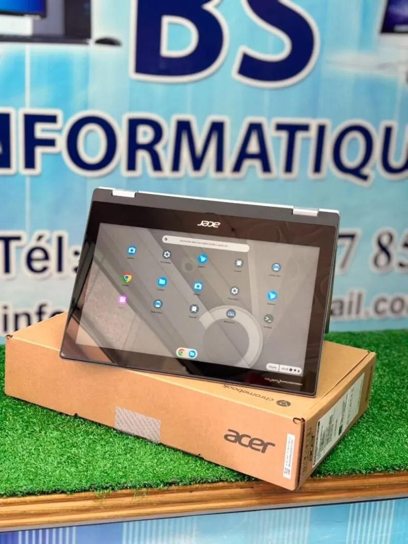 Acer Chromebook Spin 311 — Intel Celeron N4500 · 4 Go RAM · 64 Go eMMC · 11.6" HD tactile