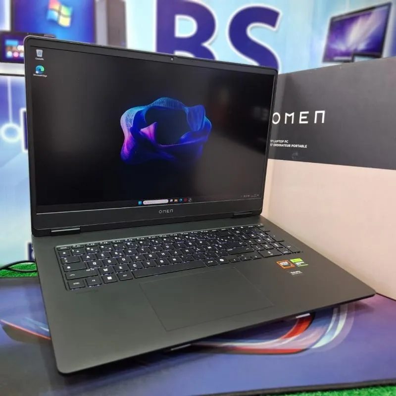 HP Omen 17 — Ryzen 7 8845HS · 32 Go · RTX 4070 · 17.3" 144 Hz