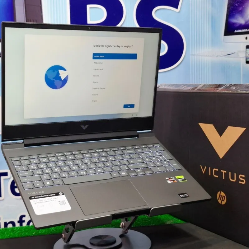 HP Victus 15 — Ryzen 7 7445HS · 16 Go · RTX 4050 · 15.6" 144 Hz