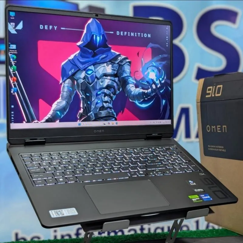 HP OMEN 16 — i7-14650HX · 16 Go · RTX 5060 · 16" 240 Hz