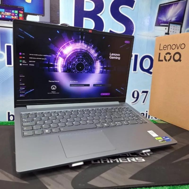 Lenovo LOQ 15IAX9E — i7-12650HX · 16 Go · RTX 4050 · 15.6" 144 Hz