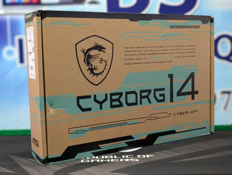 MSI Cyborg 14 — i5-13420H · 16 Go · RTX 4050 · 14" 144 Hz