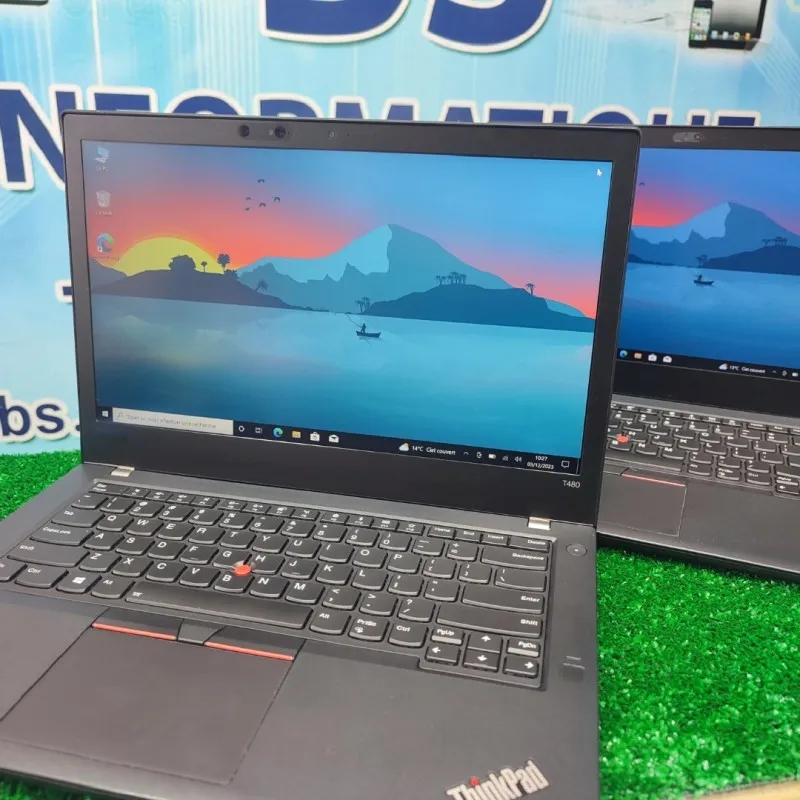 Lenovo ThinkPad T480 — i5-8250U · 16 Go · 256 Go SSD · 14" FHD