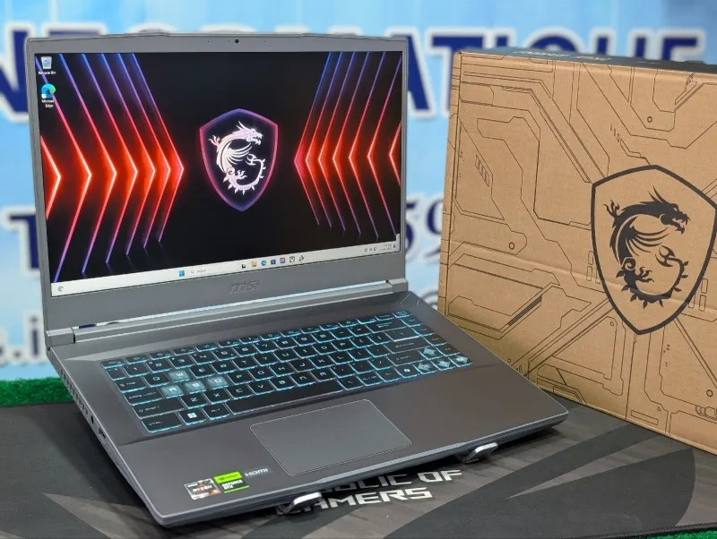 MSI Thin A15 — Ryzen 5 7535HS · 16 Go · RTX 4060 · 15.6" 144 Hz