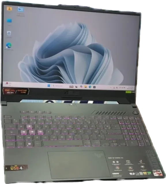ASUS TUF A15 — Ryzen 7 7735HS · 16 Go · Radeon Graphics · 15.6" 144 Hz