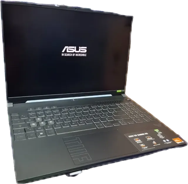 Asus TUF Gaming A16 — Ryzen 9 7845HS · 16 Go · RTX 4070 · 16" QHD+ 165 Hz