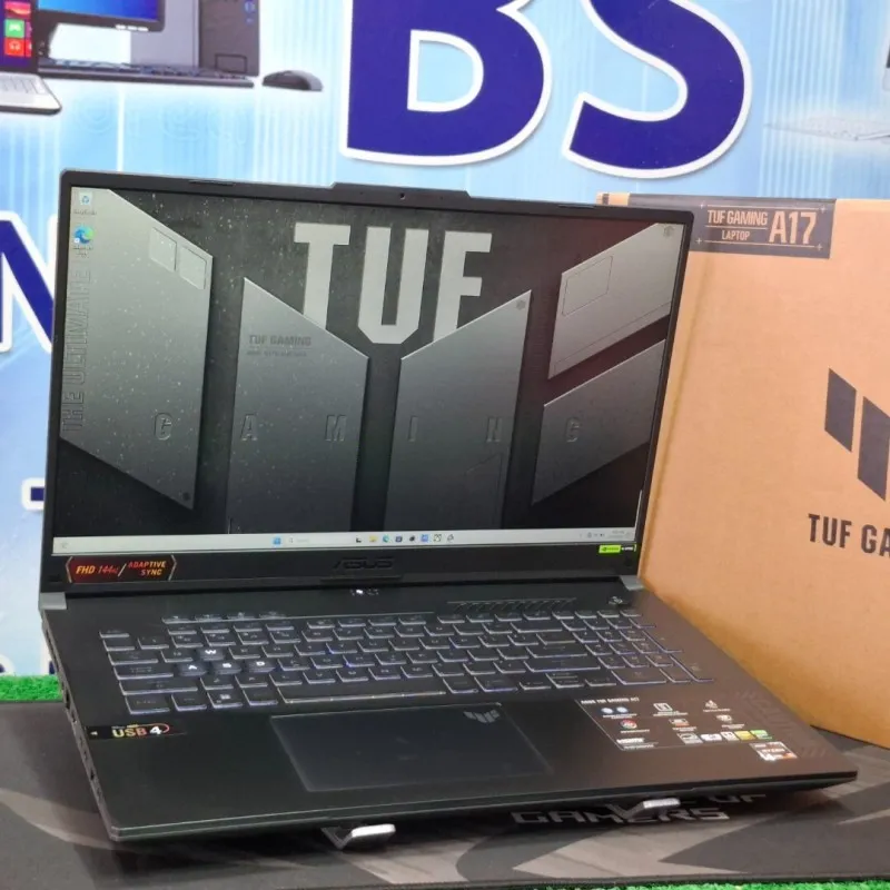 ASUS TUF A17 FA707 — Ryzen 5 7535HS · 16 Go · RTX 4050 · 17.3" 144 Hz