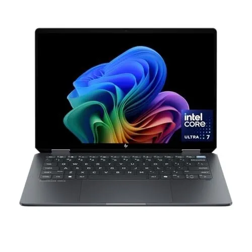 HP Omnibook Ultra Flip — Ultra 7 256V · 16 Go LPDDR5X · 1 To SSD NVMe · 14" 3K OLED 120 Hz · Arc Graphics 140V