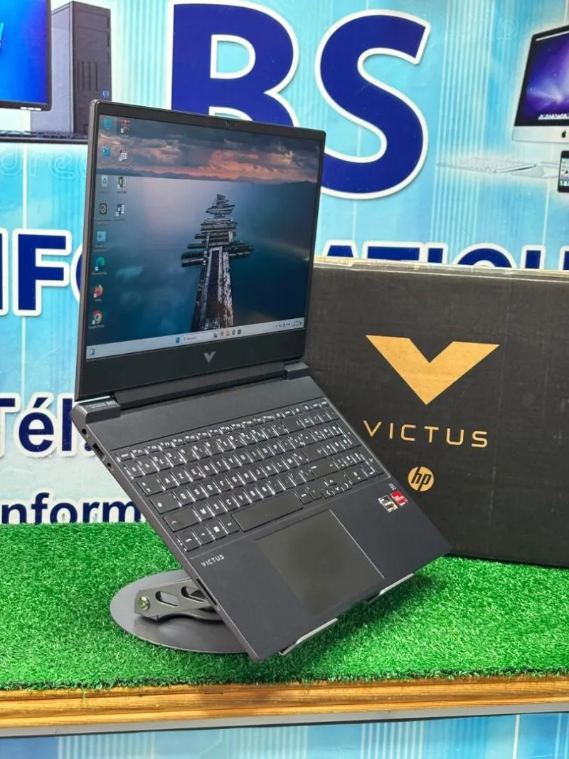 HP Victus 15-fb0160nf — Ryzen 5 5600H · 16 Go · 512 Go SSD · Radeon 6500M · 14" FHD 144 Hz