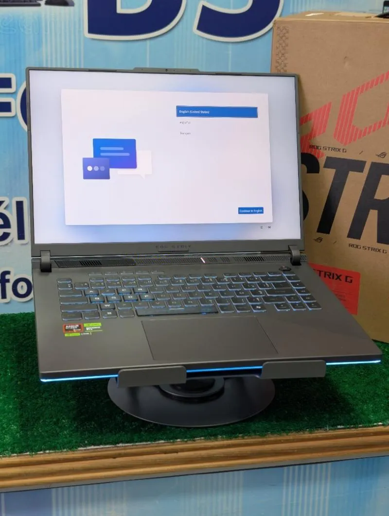 ASUS ROG Strix G614F — Ryzen 9 9955HX · 16 Go · RTX 5060 · 16" 165 Hz
