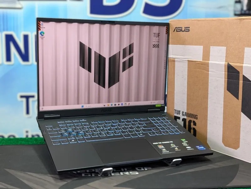 ASUS TUF F16 — i7-14650HX · 32 Go · RTX 5060 · 16.1" 165 Hz