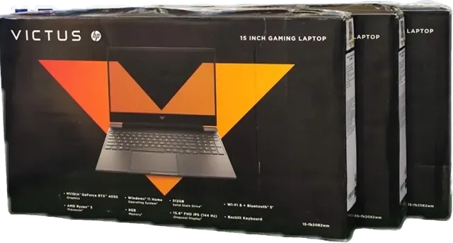 HP Victus 15 — Ryzen 5 8645HS · 16 Go · RTX 4050 · 15.6" 144 Hz