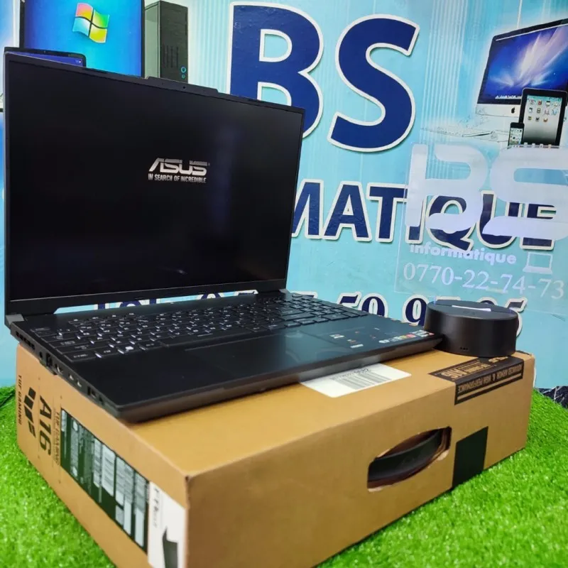 ASUS TUF 507 — Ryzen 5 7735HS · 16 Go · RTX 4060 · 16" 165 Hz